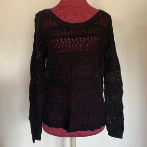 Ana large loose knit sweater